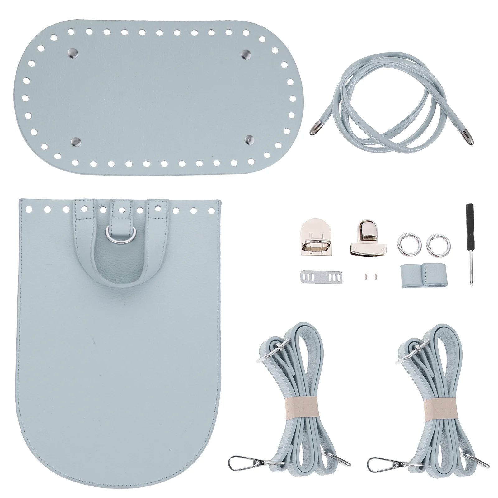 

Bag Diy Backpack Makingkit Knitting Accessory Material Crochet Shoulders Pu Bags Setaccessories Base Cushion Supplies Sewing