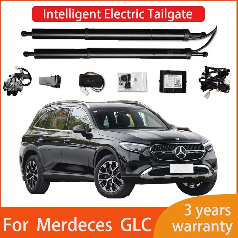 

Интеллектуальная электрическая задняя дверь для Mercedes GLC, электрический привод багажника, датчик удара ног, комплект питания для задней двери, закрыватель двери