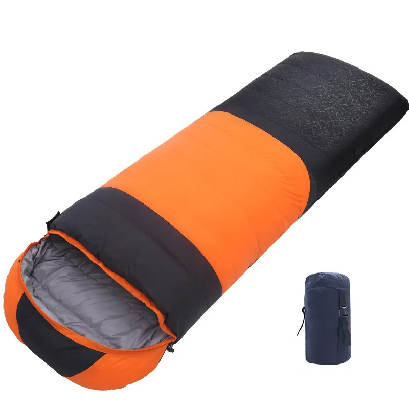 1.7KG Sleeping Bag Ultralight Camping Waterproof Sleeping Bags Thickened Winter Warm Sleeping Bag Adult Outdoor Camping