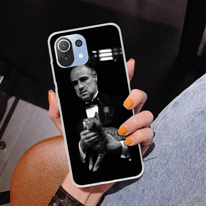 Чехол для телефона Godfather TV Xiaomi Redmi Note 10 9S 9 8T 8 Pro 7 5 Mi 12T 11T 10T 9T 12 11 Lite A2 A3 Coque Shell Cover