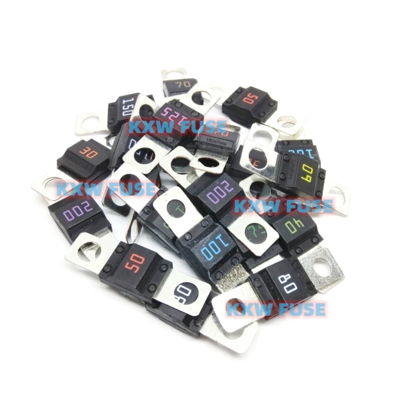 

Littelfuse Bolt-down Automotive Fuse MIDI/498 Auto Fuse 30A 40A 50A 60A 70A 80A 100A 125A 150A 175A200A Rated 32V Flat Type Fuse
