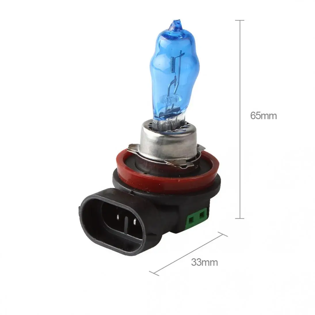 2шт H11 100W 6000K Белый Сверх Яркий Автомобильный Halogen HOD Фары Фонарь Ксенона для автомобиля SUV на переднем фонаре.