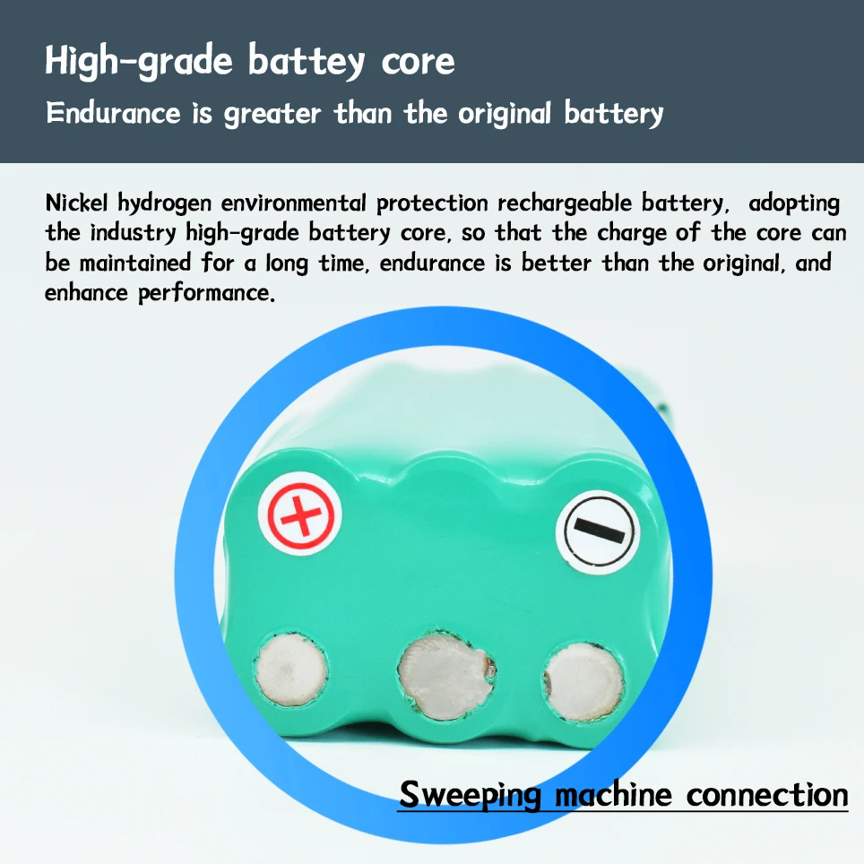 Фото Совершенно новый оригинальный 14,4 V ni-mh 3800 mAh робот-пылесос с перезаряжаемой батареей для liberoV-M600 / M606 v-botT270 / 271 №3