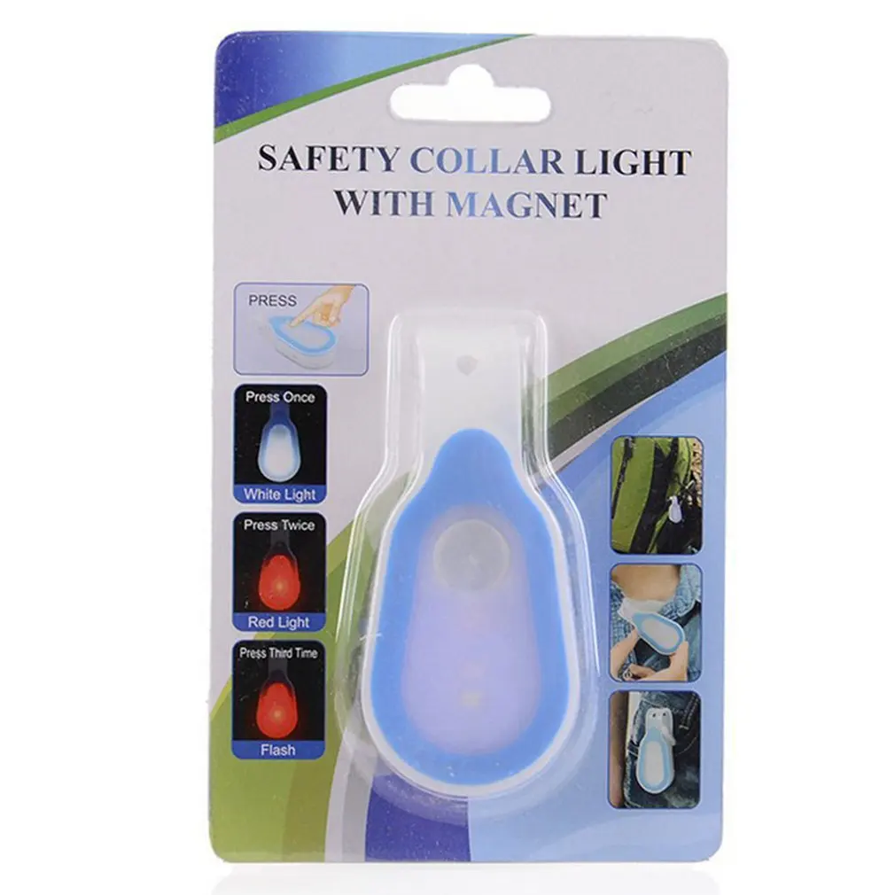 

Рюкзак для спорта на открытом воздухе, светлый красочный модный ночной зажим для воротника