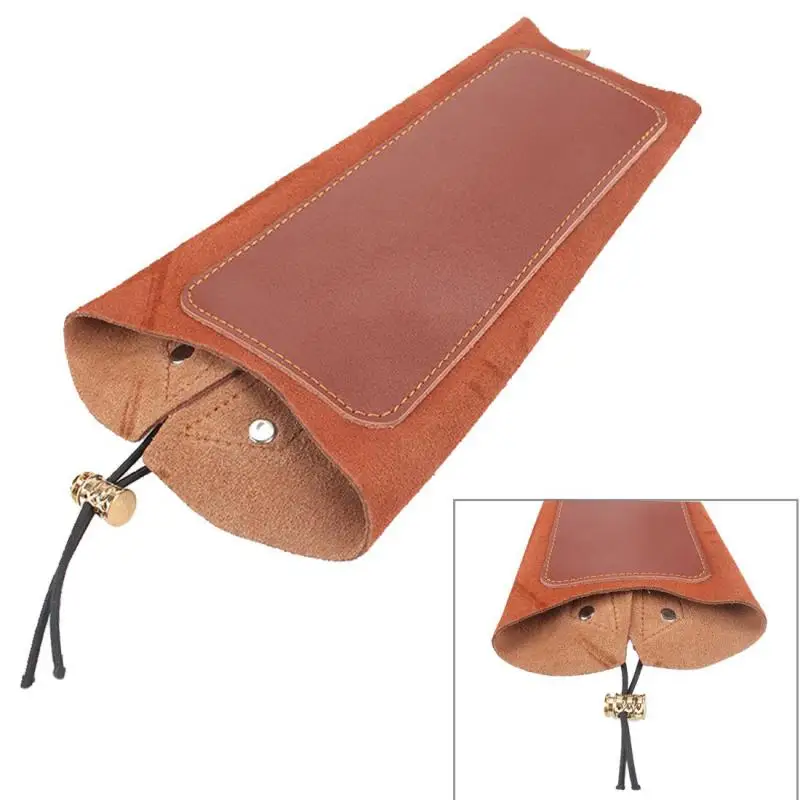 Традиционная защита для рук из коровьей кожи, защита для стрельбы из лука, аксессуар для охоты и стрельбы из лука