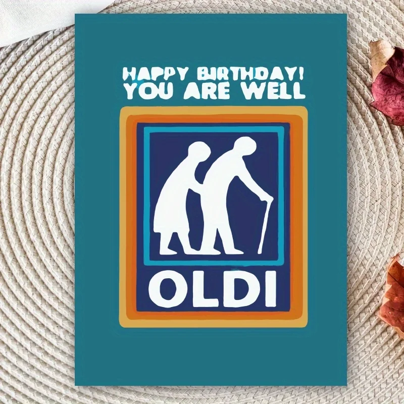 Креативная поздравительная открытка