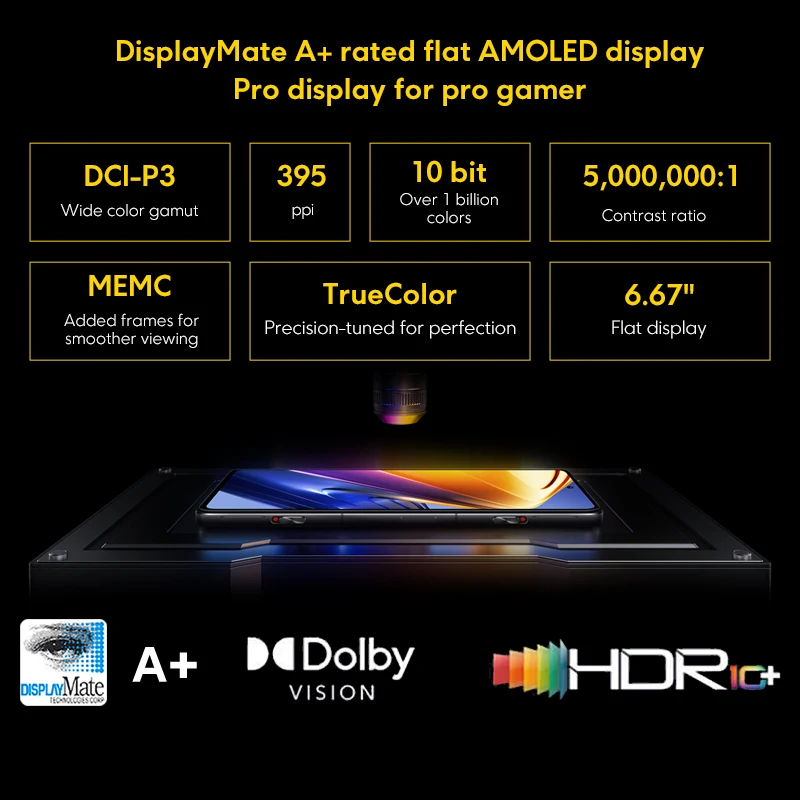 POCO F4 GT 5G Global Version 128GB/256GB Snapdragon 8 Gen 1 Octa Core 120W HyperCharge 6.67'' 120Hz display 64MP Cellphone