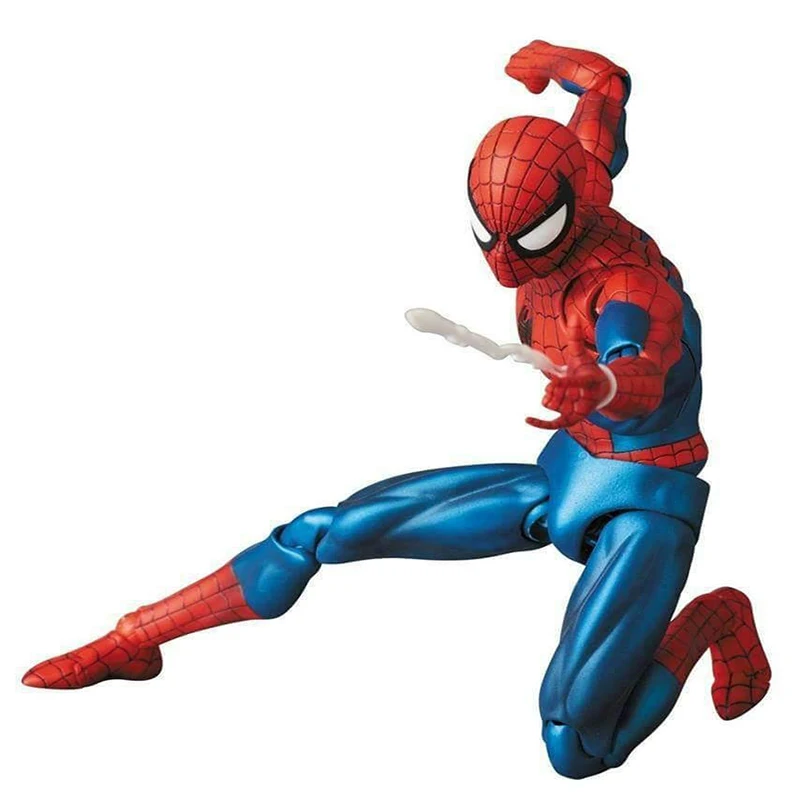 

Hasbro Marvel Spider Man Mafex 075 the Amazing SpiderMan Comic Ver Articolazioni mobili Modello della Figura di Giocattoli 16 cm