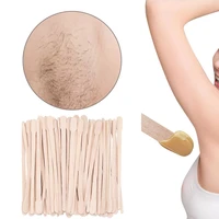 hot body beauty hair removal cream face eyebrows wax bean wiping wax tool wax spatulas waxing applicator waxing stick