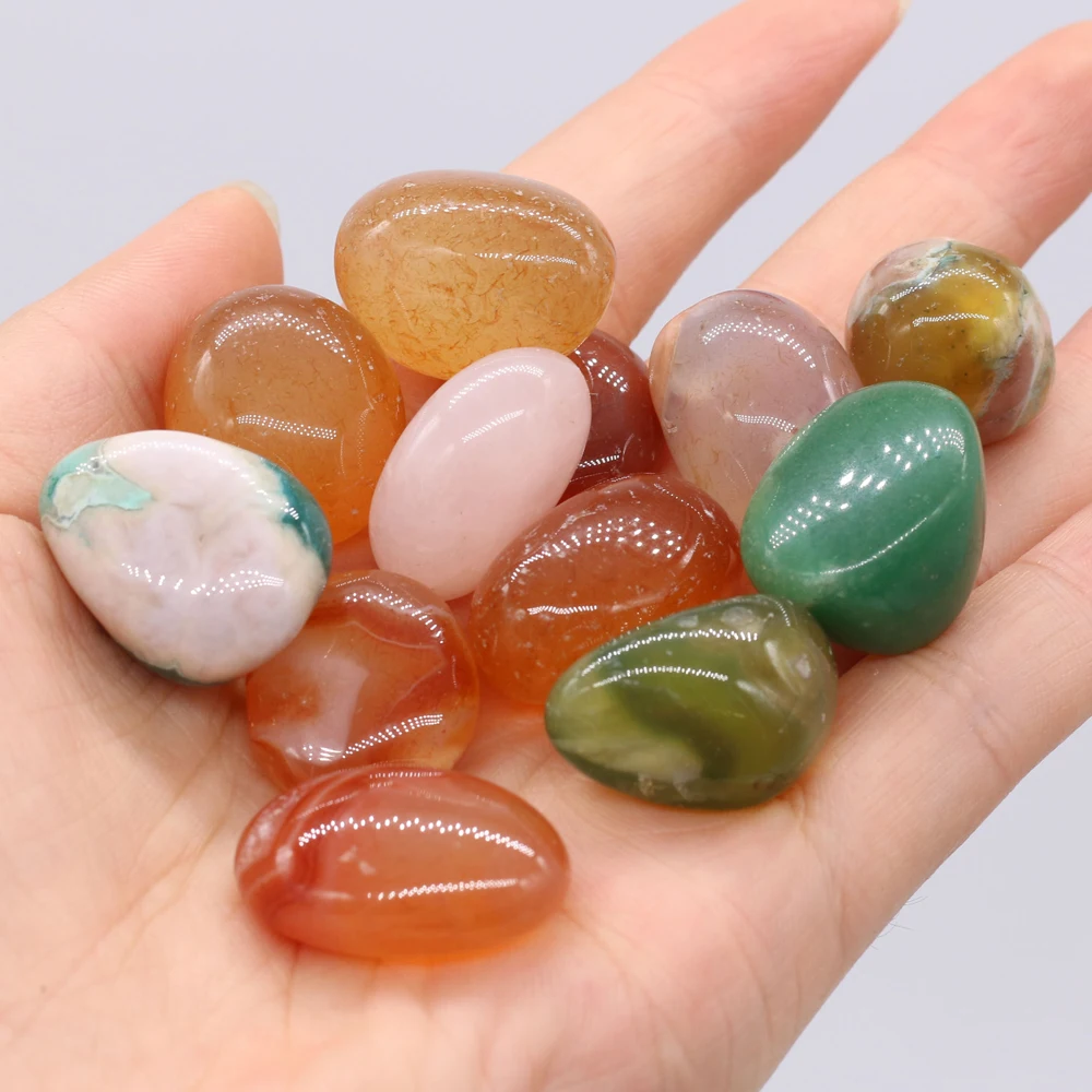

Natural Stone Fish Tank Aquarium Ornamental Colored Rain Flower Stone Cobblestone Garden Potted Plant Home Decor 8-12mm