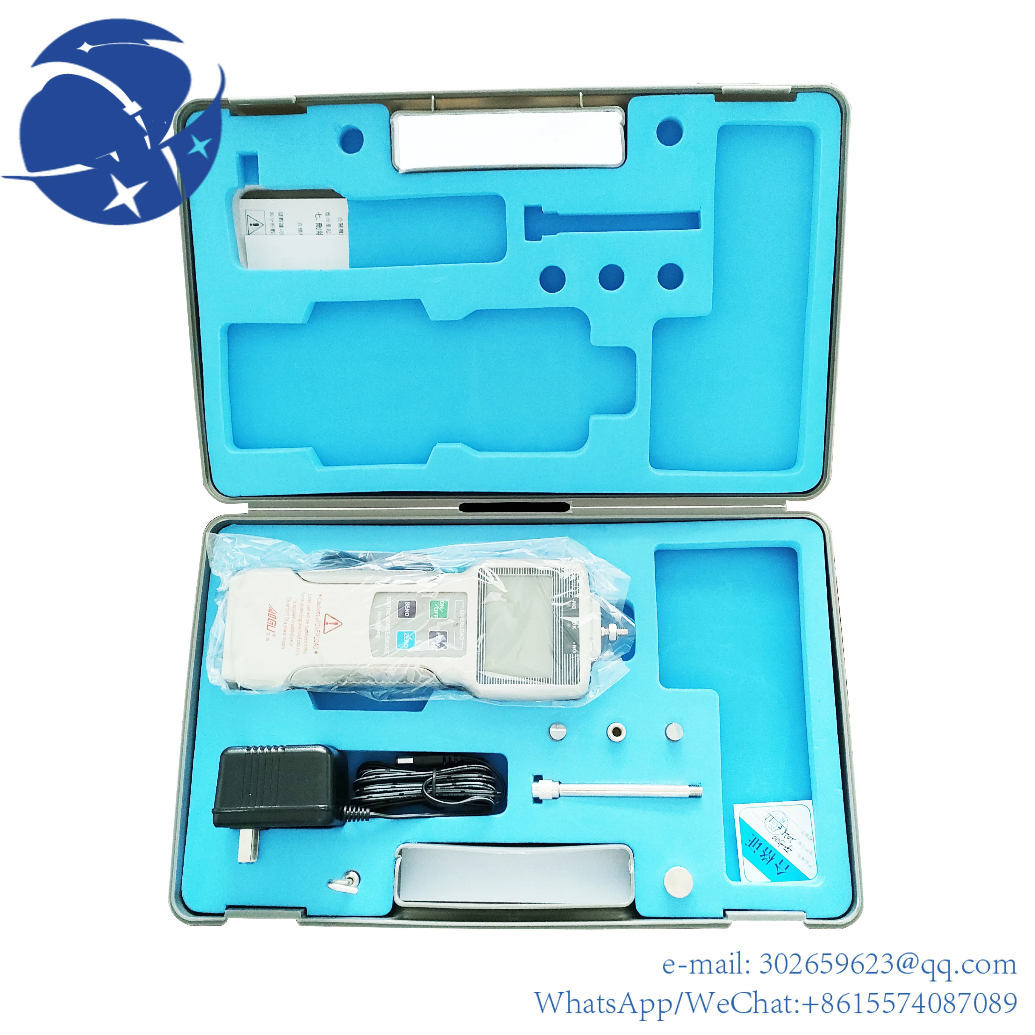 

yyhcDigital Push Pull Force Gauge Portable Dynamometer Gauge High Precision Push Pull Gauge Tester