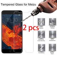 2pcs tempered glass screen protector for meizu m6 m5 m3 m2 note 9h hd toughed protective glass on meizu m6s m5s m3s