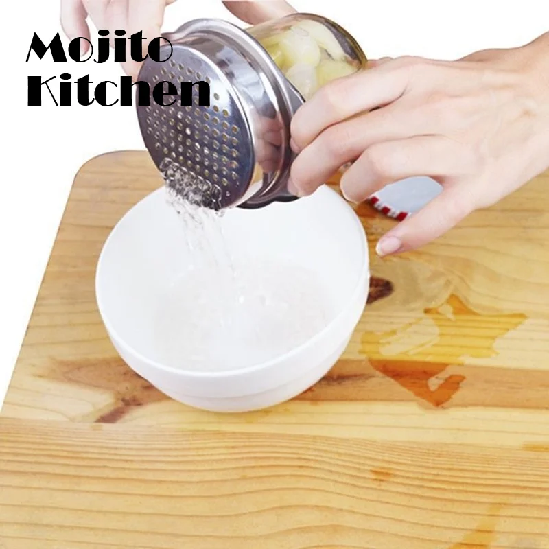 1 шт. стальное сито для пищевых продуктов тунца пресс крышки слив масла и воды