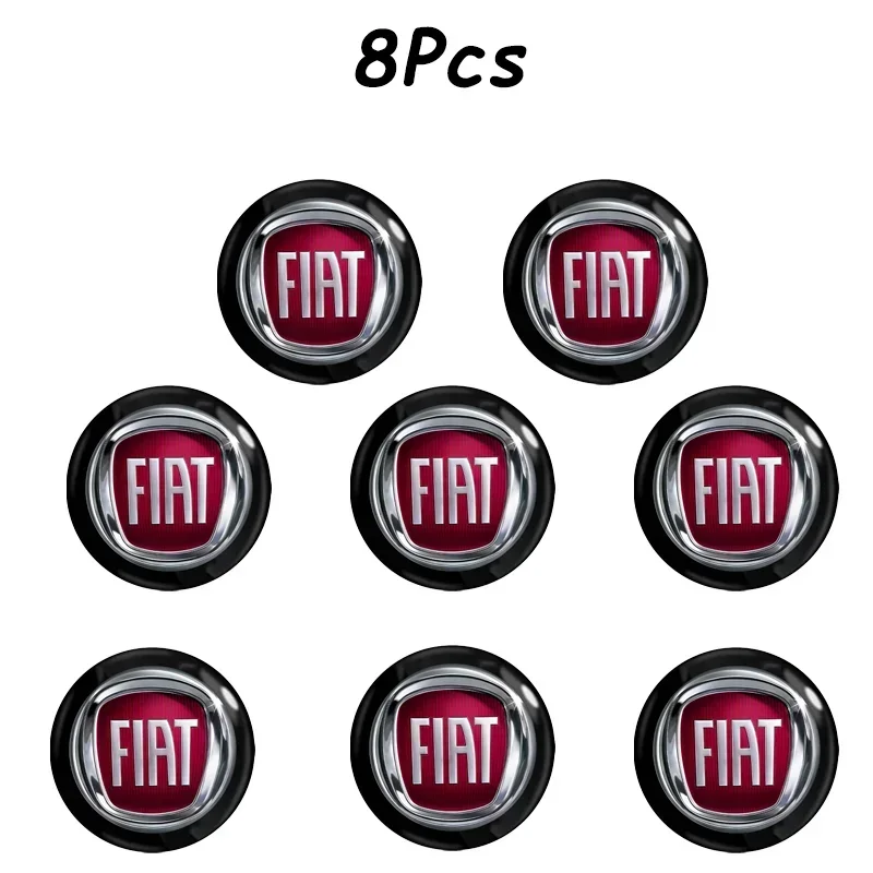 

Наклейка на ключ автомобиля с логотипом, 3D металлическая эмблема, автомобильные аксессуары для Fiat Abarth 500 Tipo Punto Ducato Stilo Palio Bravo