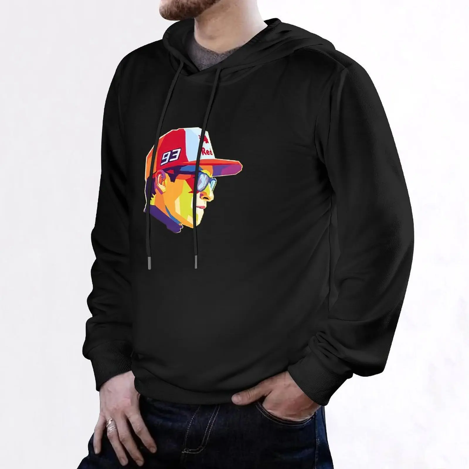Marq 93 wpap толстовка мужская одежда эстетичная одежда модная мужская рубашка с капюшоном аниме толстовка (art.: 3920d22476565) - 3920d22476565