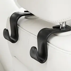 1PCS Car Seat Headrest Hook for Auto Back Seat Organizer Hanger Car Supplies Storage Holder For Handbag Purse Bags Clothes Coats