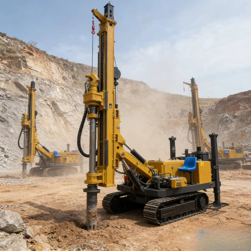 Фото Высокоэффективная гусеничная буровая установка Tuoxing KPC-300 для геологоразведки, 300 м, с обратной циркуляцией №1