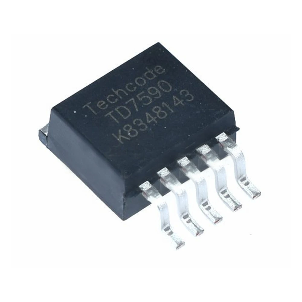 

5 шт. IC TD7590 TO-263 5A 240 кГц 36 в PWM понижающий преобразователь постоянного тока/постоянного тока