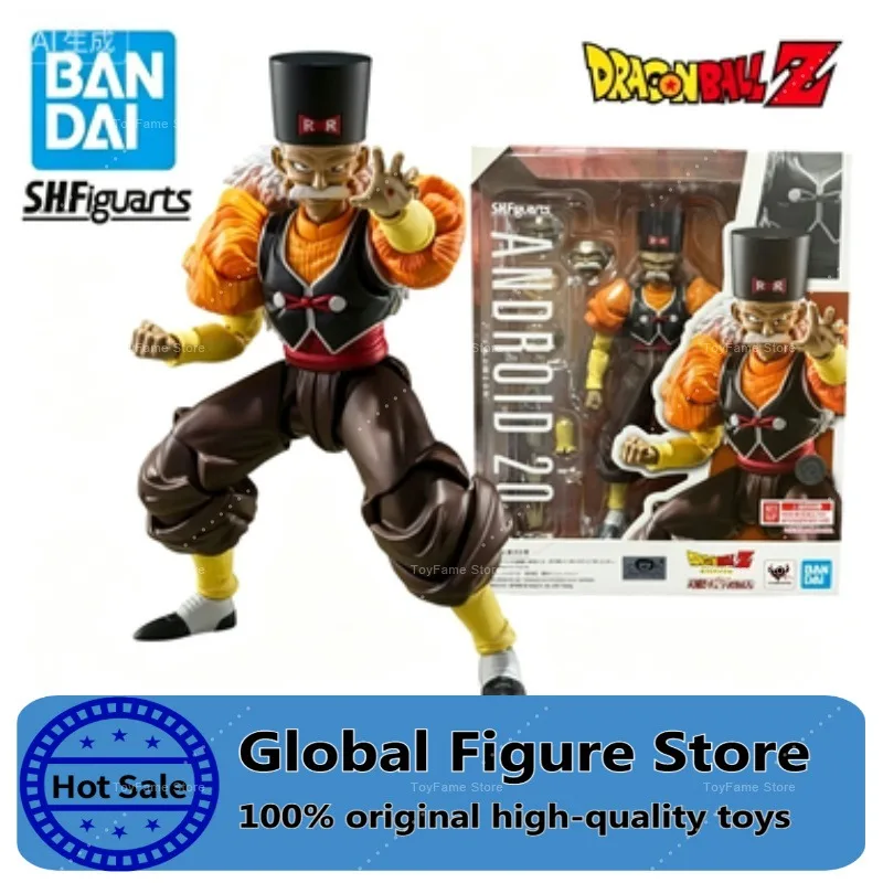 Фото В наличии оригинальная коллекционная фигурка Bandai S.H.Figuarts Dr.Gero Android 20 SHF Dragon Ball Z, подарок для коллекционеров. №4