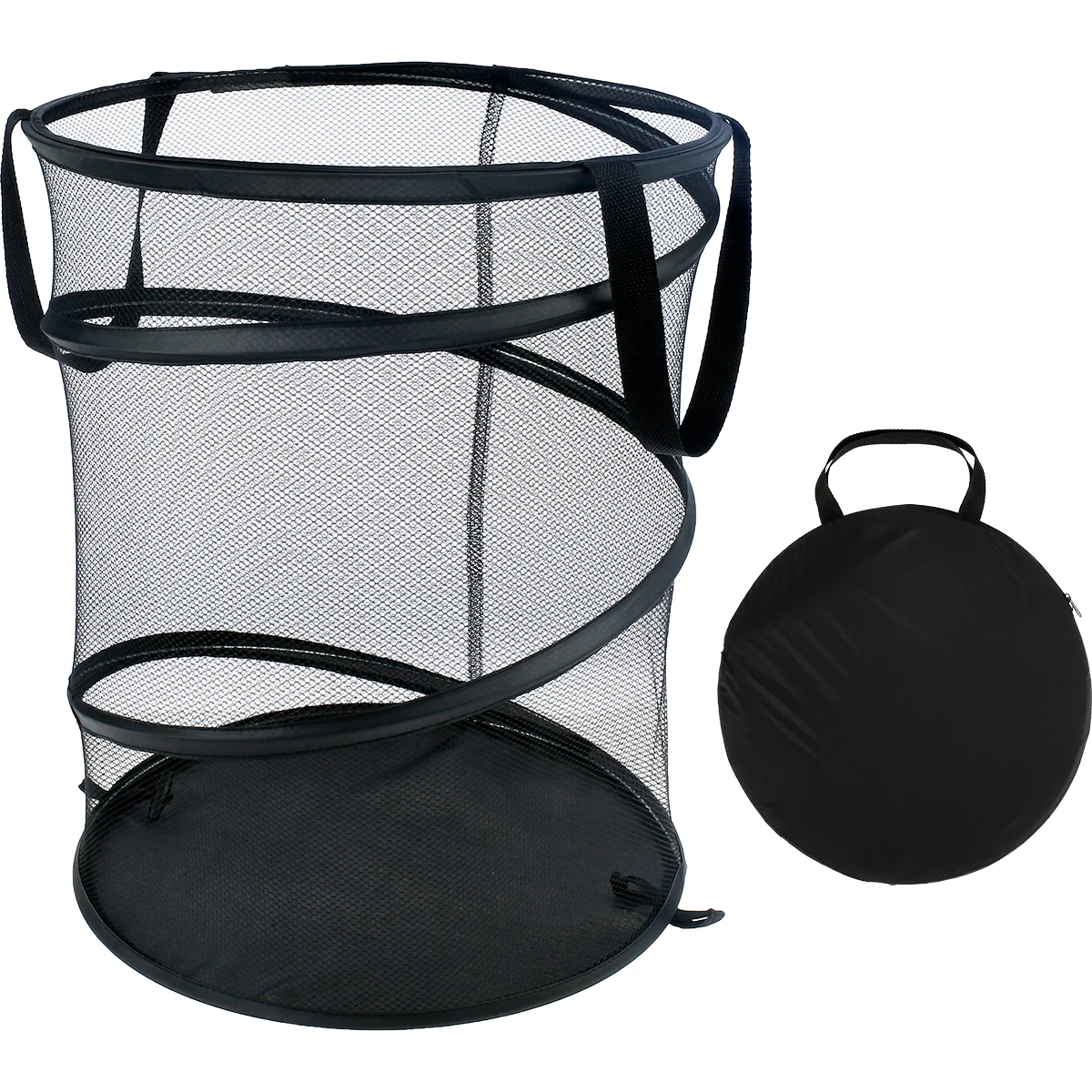 

Pop-Up Laundry Hamper Large Capacity Collapsible Laundry Basket Space Saving Dirty Clothes Storage Organizer with Handle and