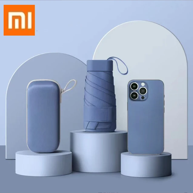 Xiaomi Mijia Ultraviolet Umbrella 6 Ribs 90cm Small Mini Umbrella Sunscreen Blocks Ultraviolet Rays Light Easy Carry Personal Um