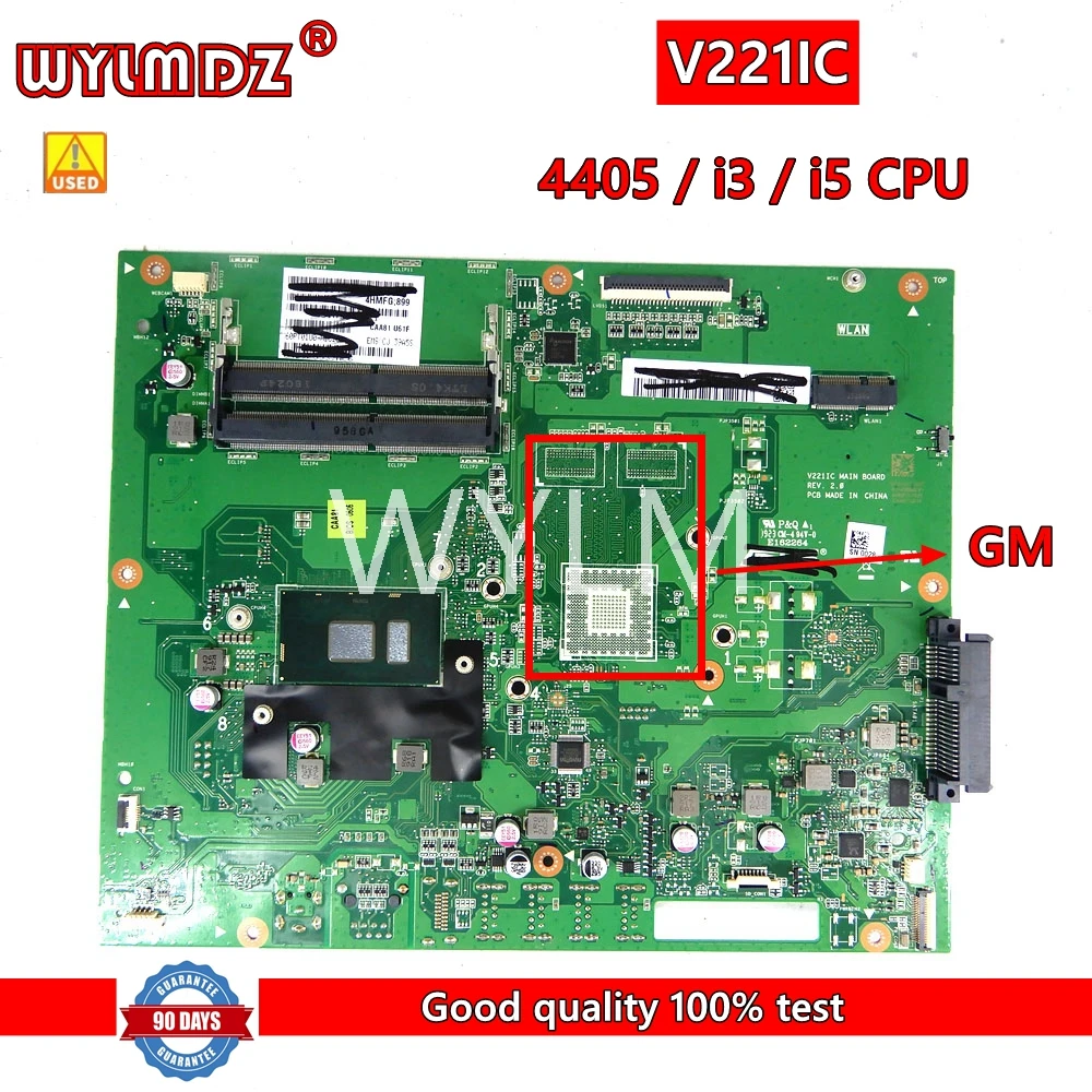Б/у материнская плата V221IC PM / GM 4405 / i5 / i7CPU для Asus Vivo AiO V221ID V221 V221ICUK V221IC