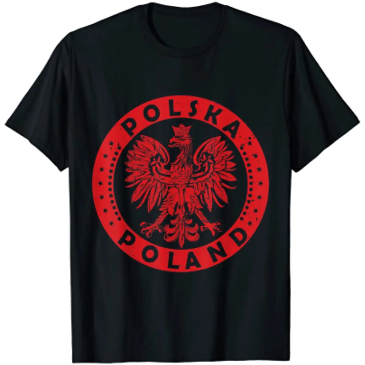 

Polska Poland Polish Eagle Coat of Arms T-Shirt 100% Cotton O-Neck Summer Short Sleeve Casual Mens T-shirt Size S-3XL