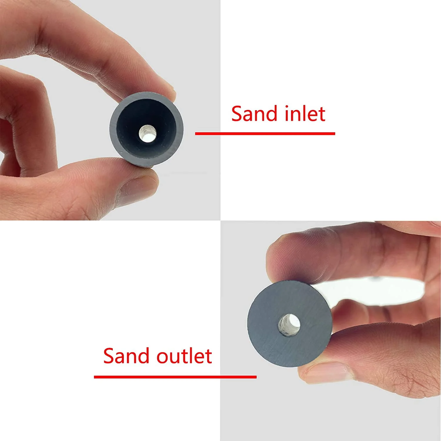 Набор из 2 предметов абразивная пескоструйная обработка B4C 35 х20х6 мм