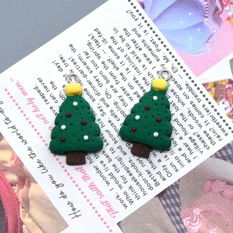 20 шт./партия Новогодние подвески в виде колокольчика пингвина снеговика