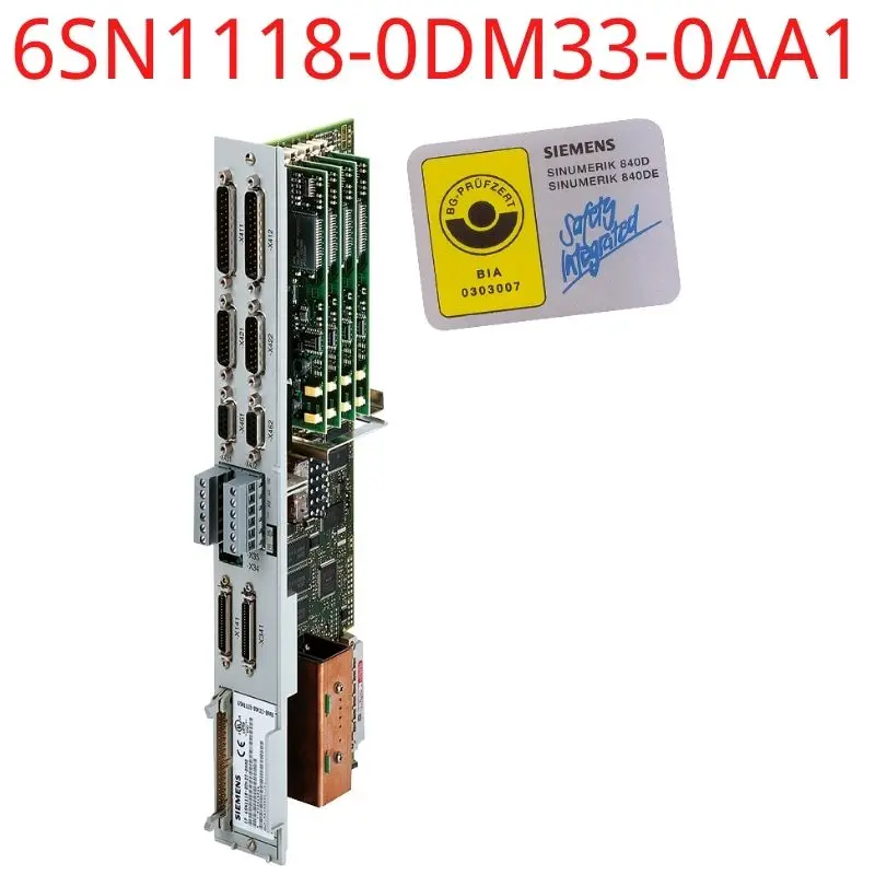 Фото 6SN1118-0DM33-0AA 1 новый бренд SIMODRIVE 611 блок управления цифровой петлей высокий стандарт 2 оси без/COS 1 VPP DIRECT №2
