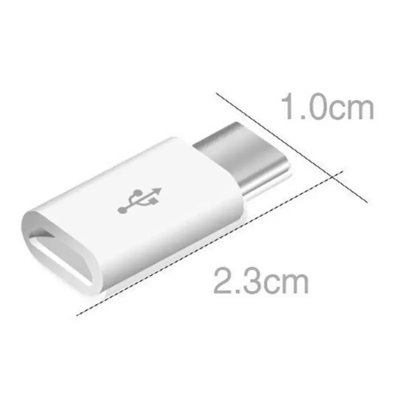 Free shipping For Samsung Pcs High-quality Small Micro Usb Female To Type-c Male Microusb To Type C Converter General Adapter