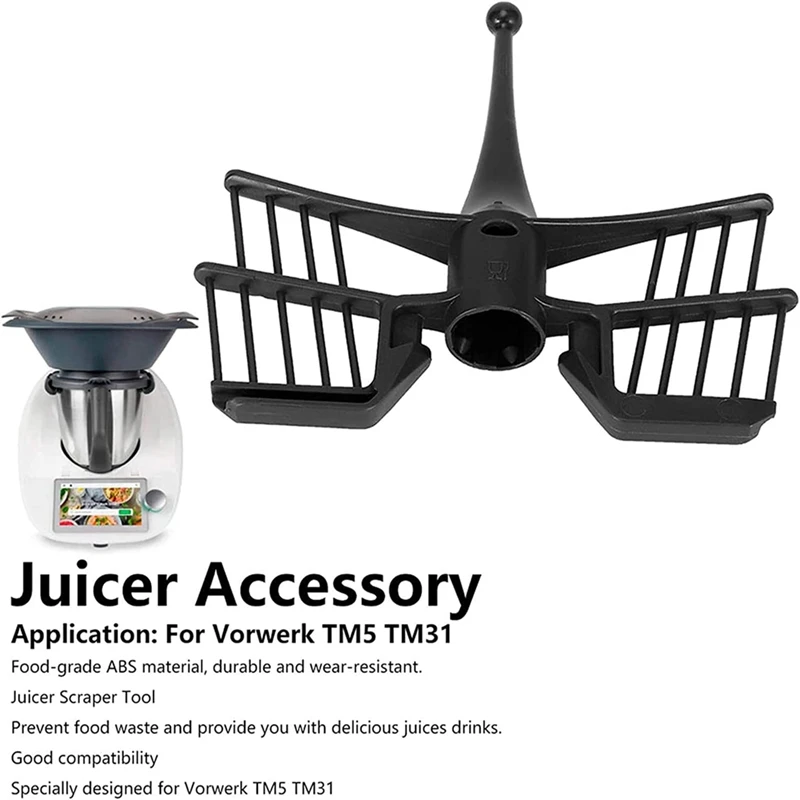 Соковыжималка-бабочка перемешивающий стержень скребок для Vorwerk Thermomix TM31 TM5 TM6