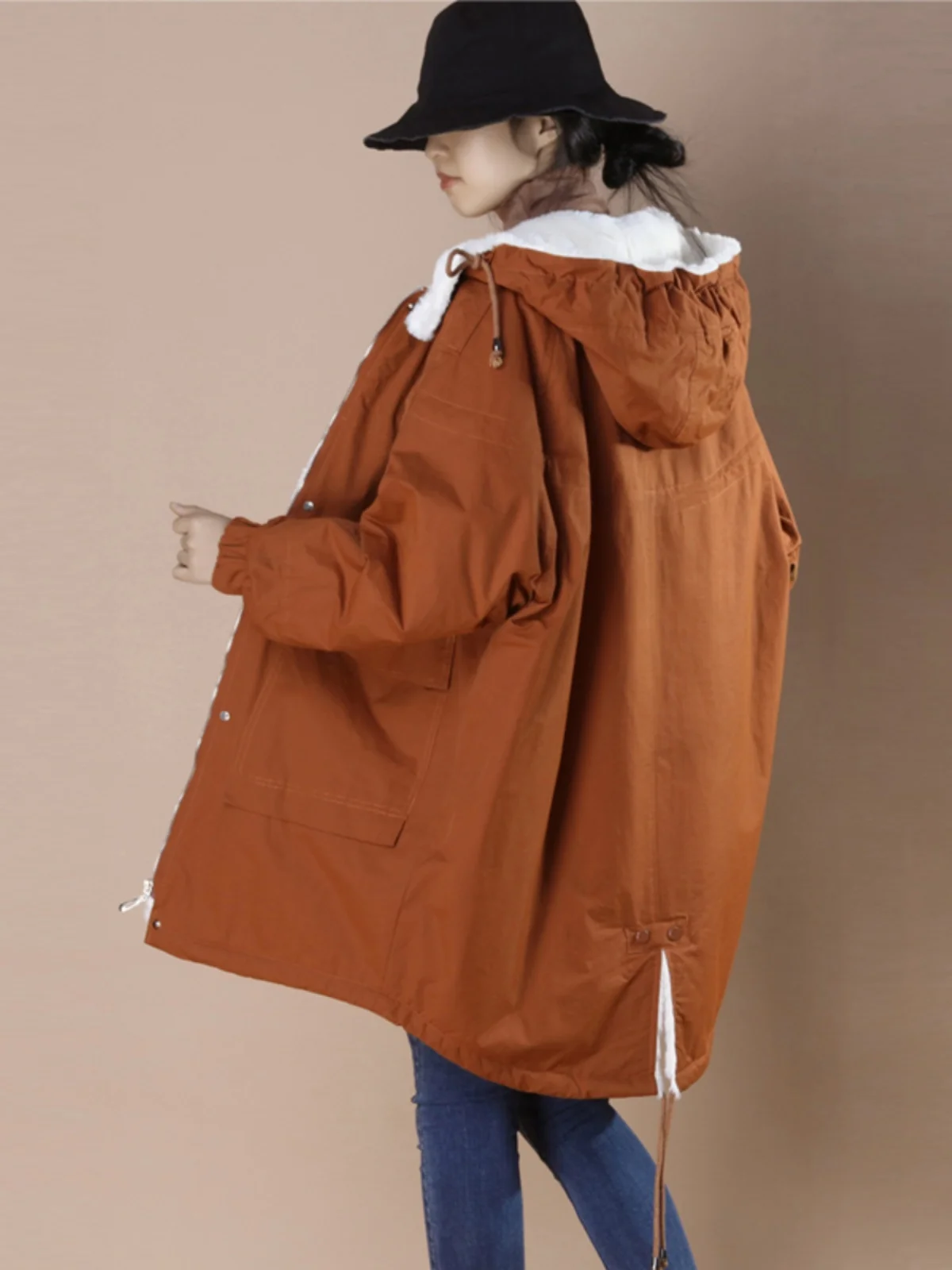 Высококачественная одежда-карго с хлопковой подкладкой женская новая верхняя