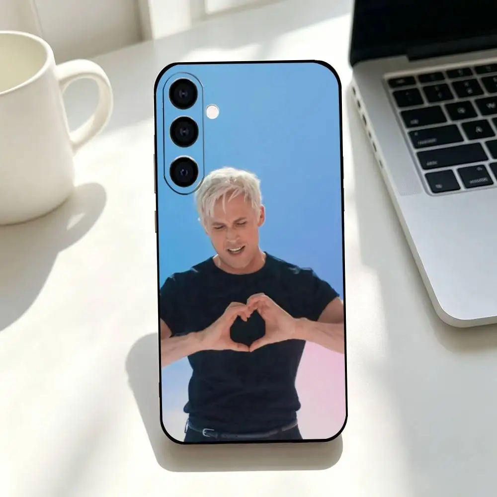 Чехол для телефона R-Ryan Gosling Rapper Funny, черный, силиконовый, мягкий, для Samsung Galaxy A73, A72, A71, A70, A53, A52, A51 (art.: 3920db27dd2e6) - 3920db27dd2e6