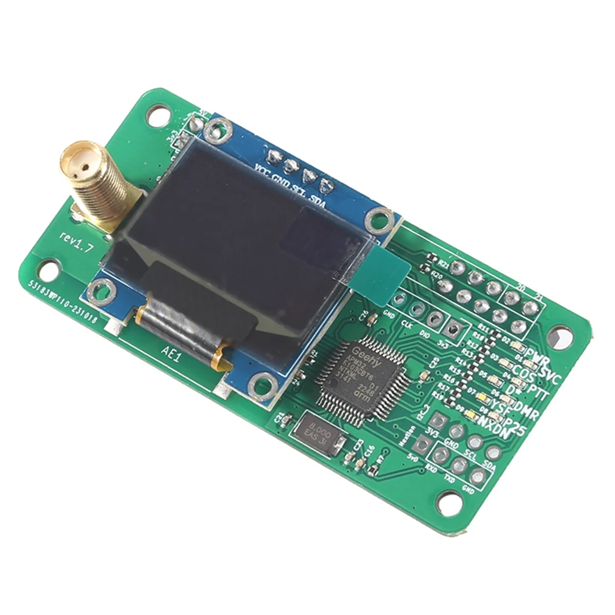 Для Raspberry Extension MMDVM Hotspot JumboSpot RPI HAT Многофункциональный удобный практичный