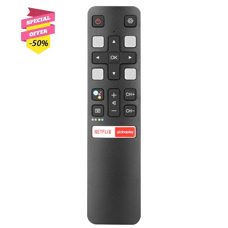 ИК-пульт дистанционного управления RC802V FLR1 для TCL TV 55P8 50P8S 55P8S 55EP660 55EP680 S6500 S6500S S6500FS 32S6500 40S6500 43S6500 40S6500F