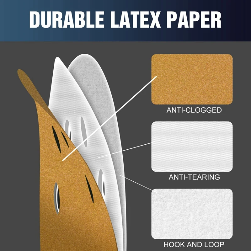 Шлифовальные диски из оксида алюминия 125 мм 40/60/80/120/240 наждачная бумага различной