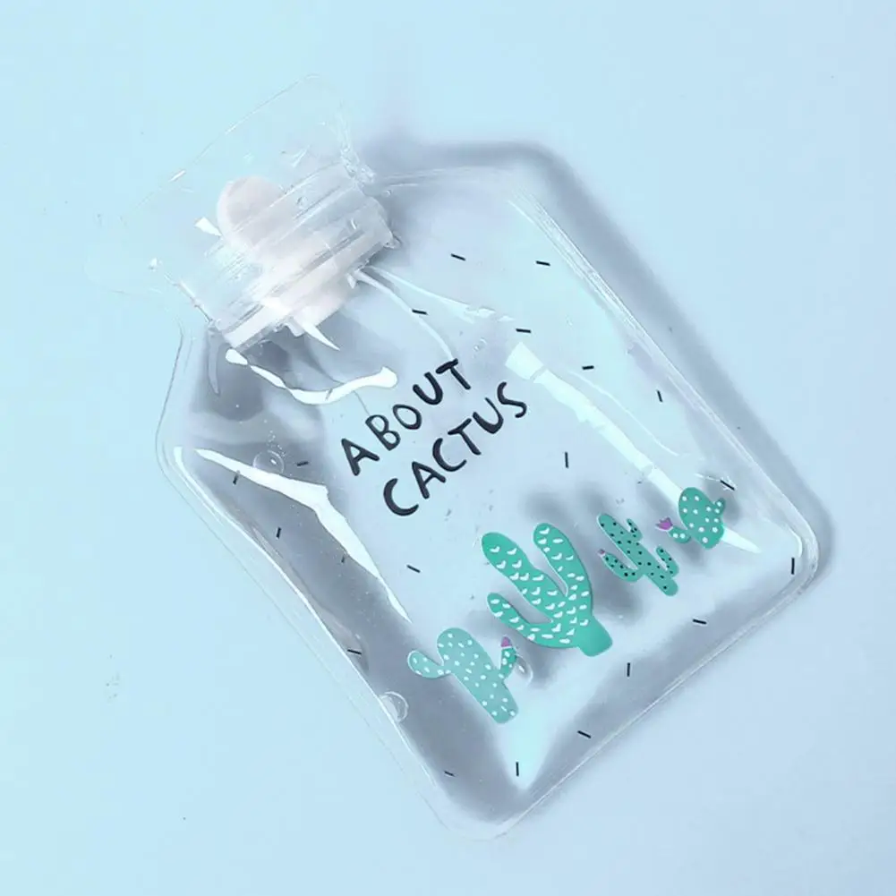 1 шт. портативная безопасная сумка для горячей воды милая девушка в форме сердца