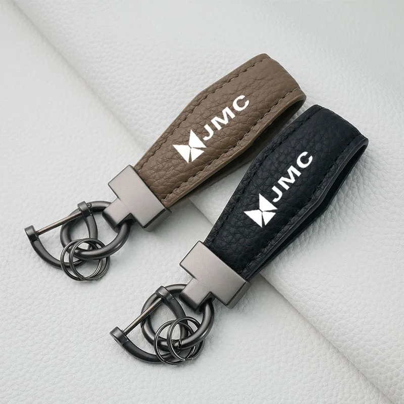 Модный прочный кожаный брелок с эмблемой для JMC BOARDING VIgus 5 Vigus 3 пикап Territorial