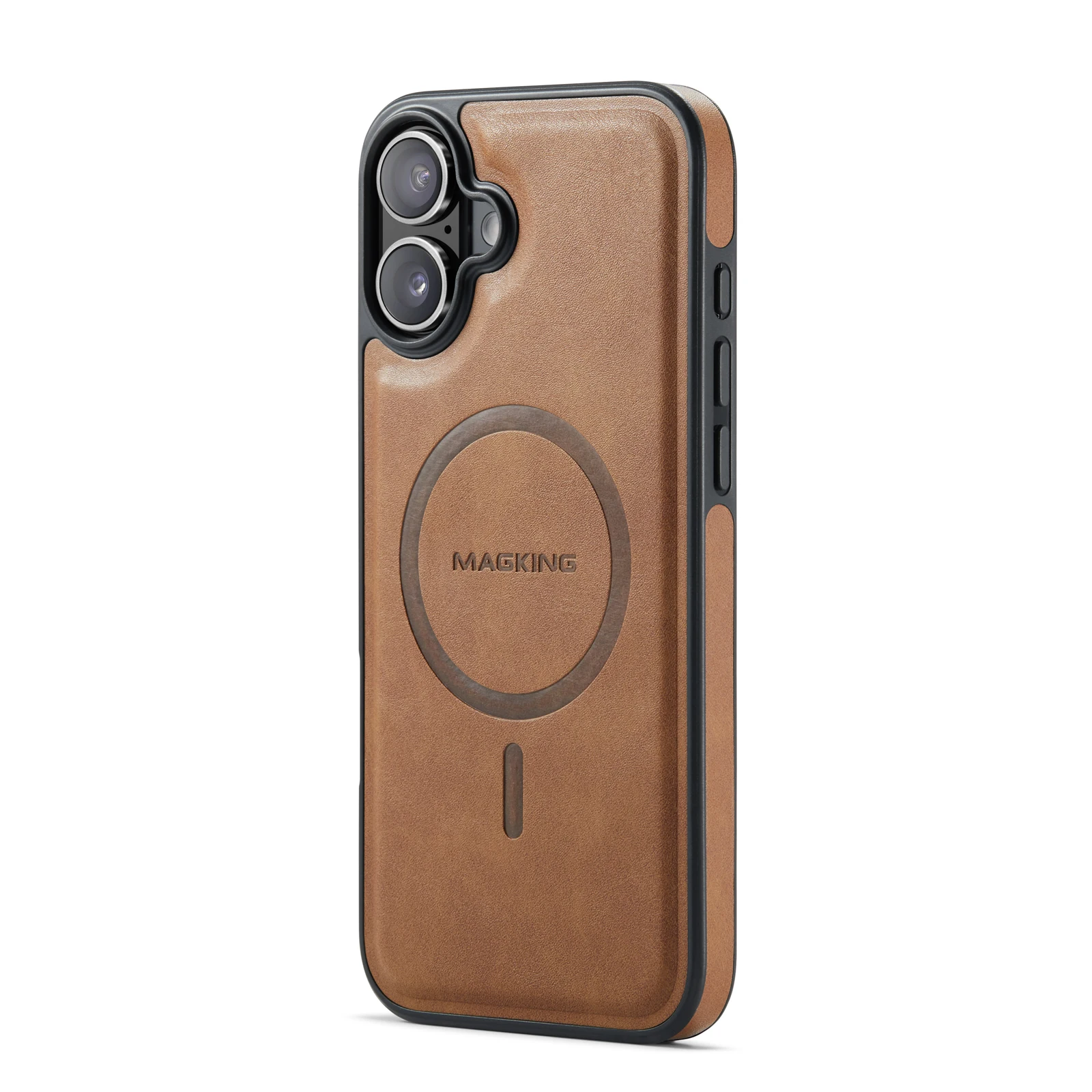 Новый кожаный чехол для телефона Magsafe с защитой от падения iPhone 16 16Pro 16ProMax 15 15Pro 15ProMax