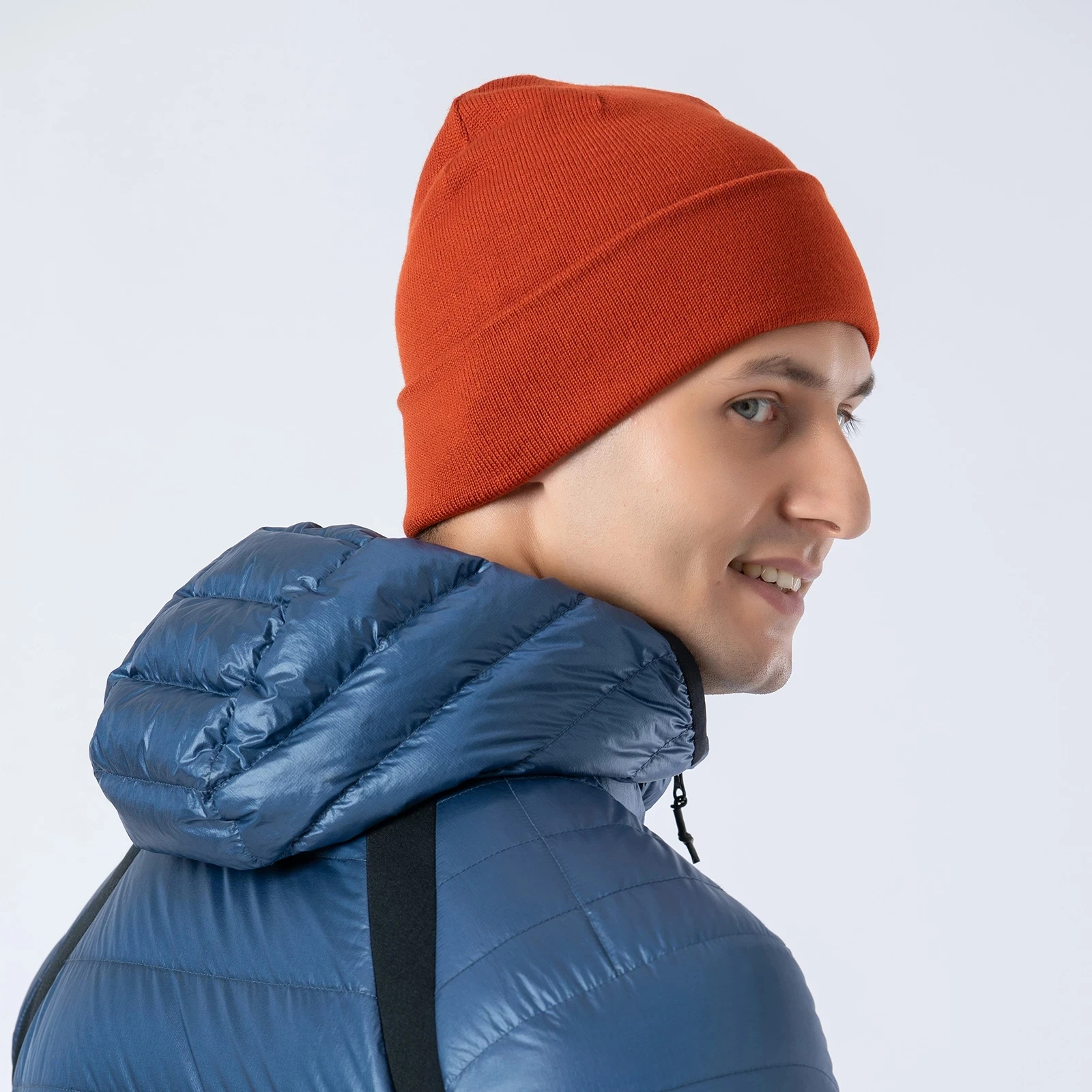 AONIJIE Warm Wool Cap Knitted Hat Double Layer Thickening Winter Outdoor Sports Running Cycling Skiing Camping Hiking Casual Cap