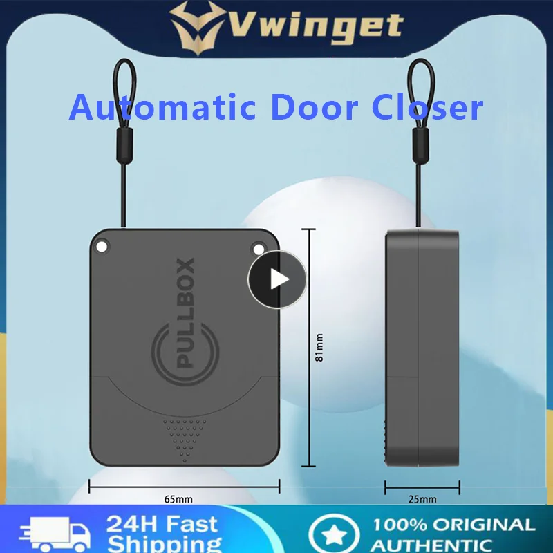

Automatic Sensor Closing Sliding Door Bracket Door Rawstring Door Closer Punch-free Adjustable Door Stopper No Punching Newest