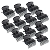 12 pcs hot platen clips hair curler claw clips replacement platen clips for women girl hair section styling accessories