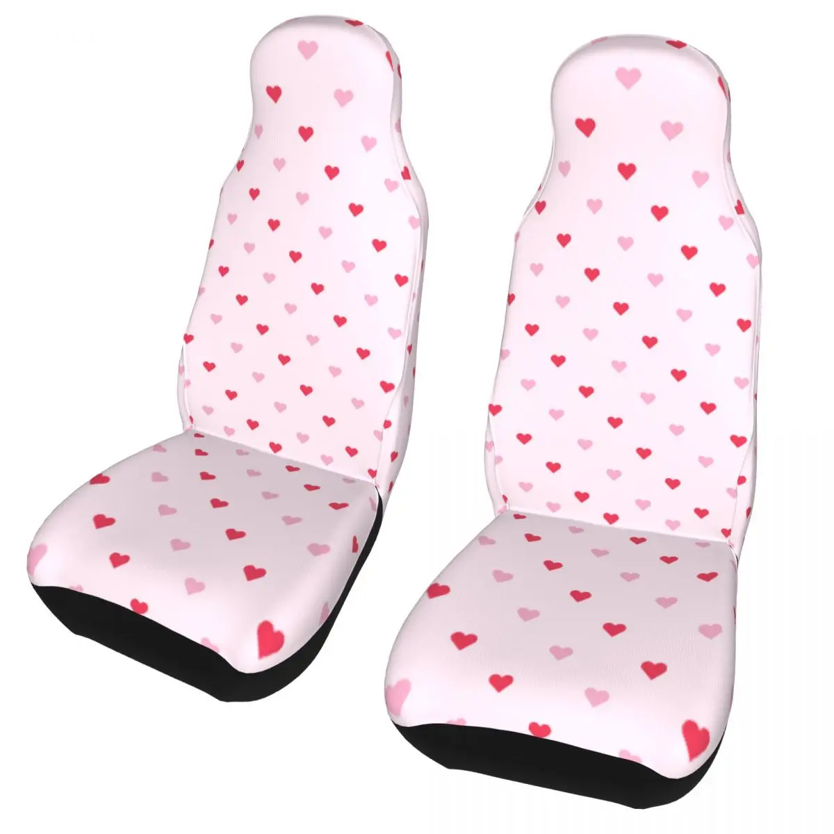 

Love Pattern Universal Car Seat Cover Four Seasons AUTOYOUTH Front Rear Flocking Cloth Cushion Polyester Car Accessories