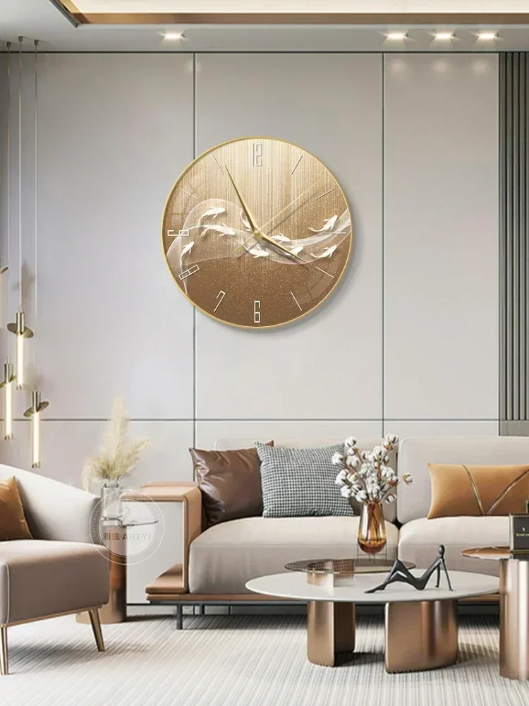 Современные украшения дома настенные часы украшение для гостиной крыльцо