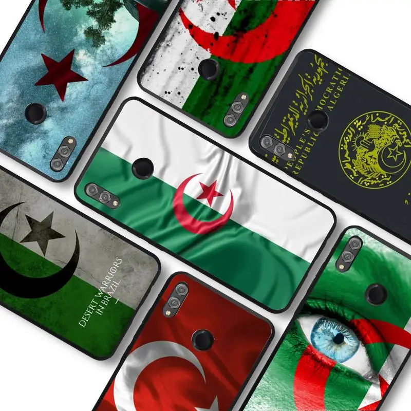 

Algerian Algeria Passport Phone Case For Huawei Honor 10 lite 9 20 7A pro 9X pro 30 pro 50 pro 60 pro 70 pro plus