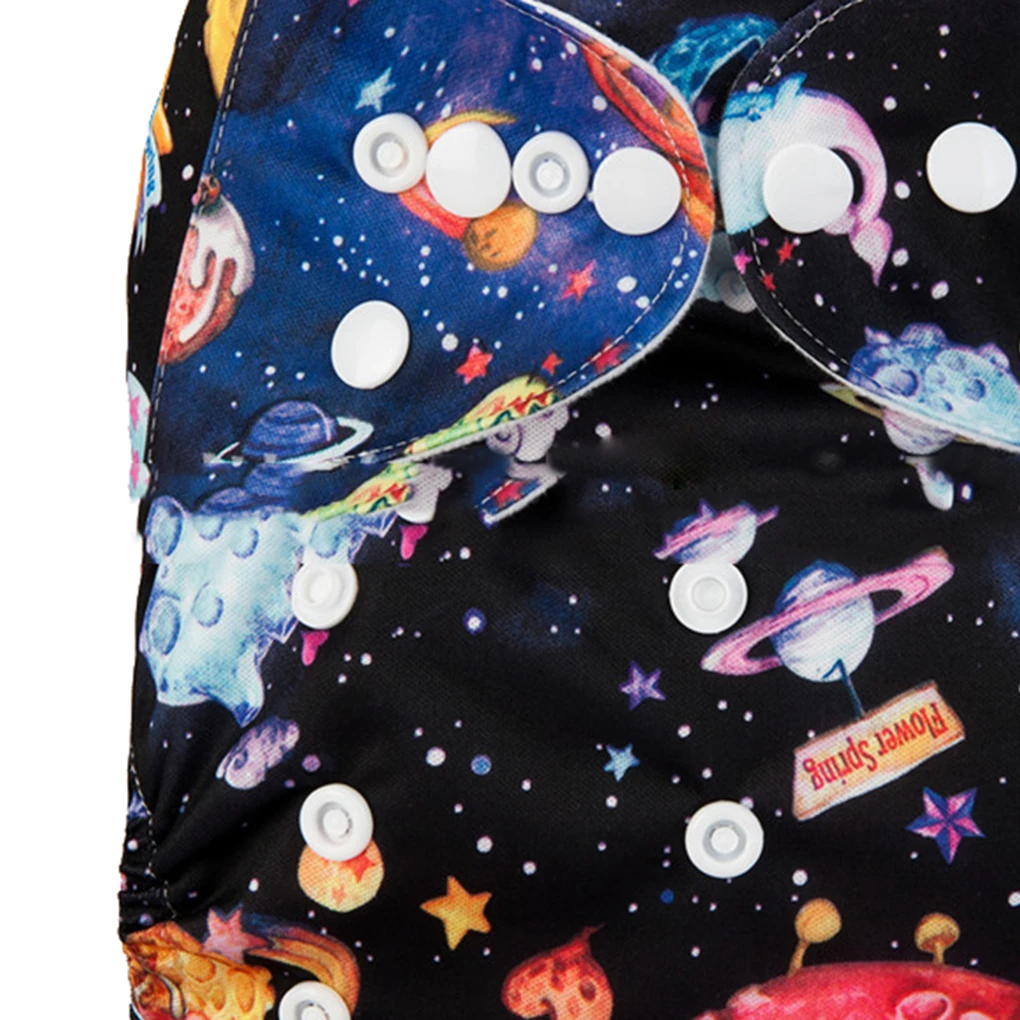 

Washable Baby Diaper Cartoon Pattern Reusable Nappies Leakage Proof Waterproof Breathable Diaper Portable Adjustable Baby Pants
