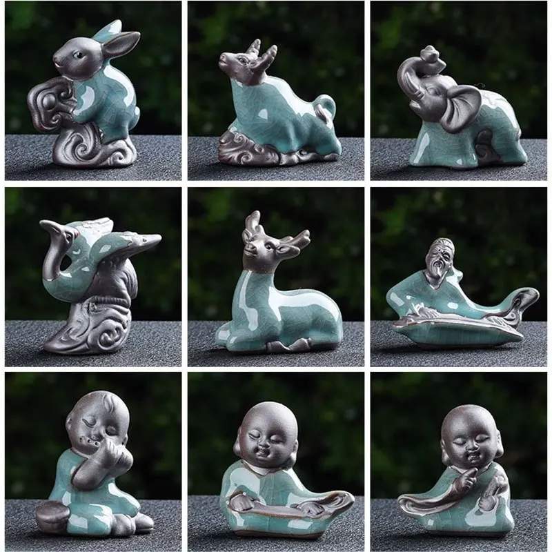 

Creative Chinese Style Ceramic Fish Tank Small Ornaments Cute Fish Tank Landscaping Decorations Accessories and Decorations