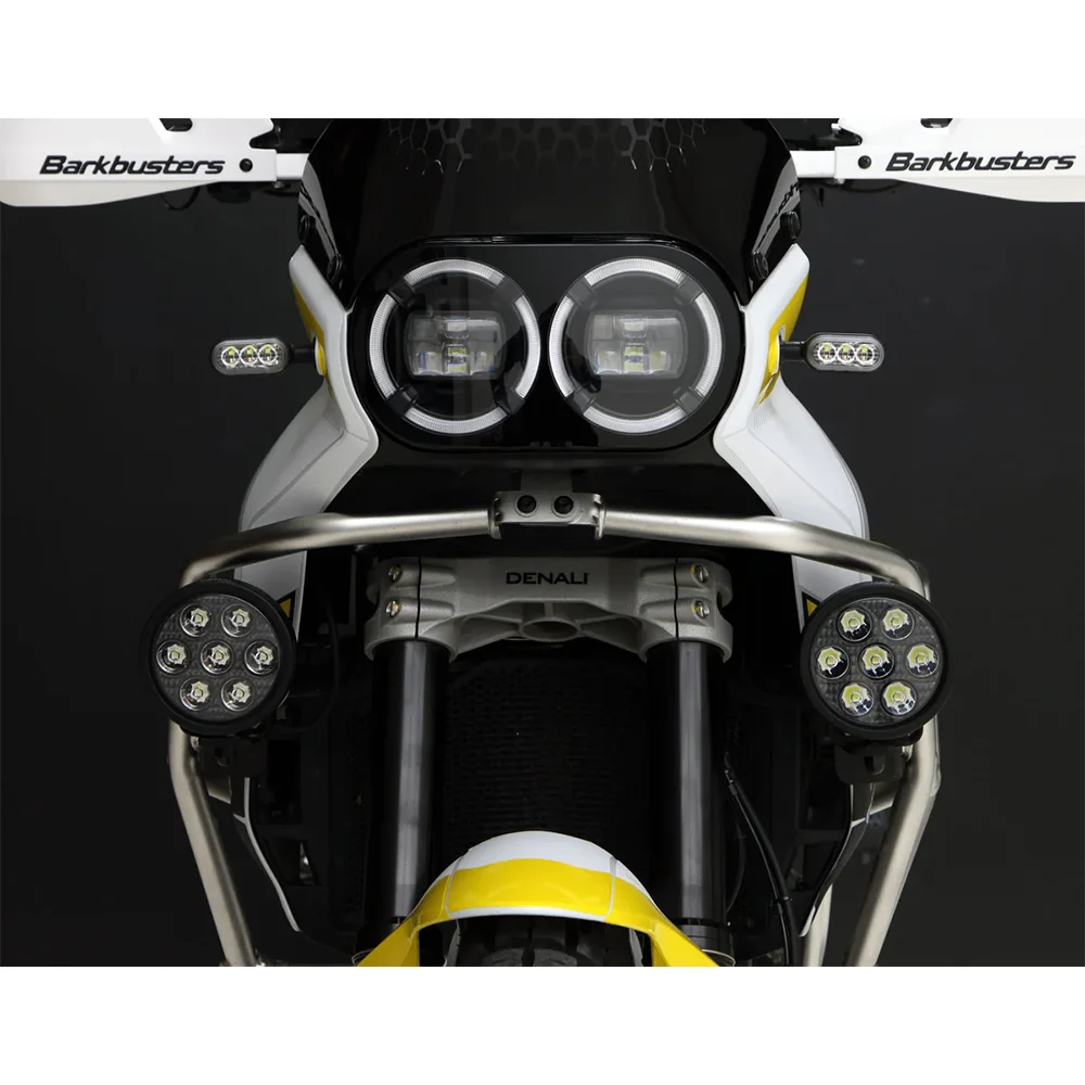 Стальной кронштейн для крепления дополнительных фар для Ducati DesertX 2022+ и Rally 2022+, держатель противотуманных фар на место установки OEM, аксессуары для защитных дуг (art.: 3920da14fd4e0) - 3920da14fd4e0