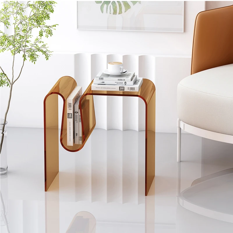 Роскошные Прозрачные Акриловые Журнальные столики Скандинавская гостиная